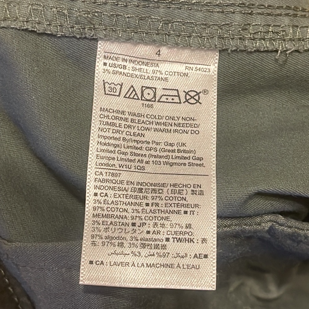 GAP GIRLFRIEND KHAKI SHORT - CAMO - Picture 4 of 10